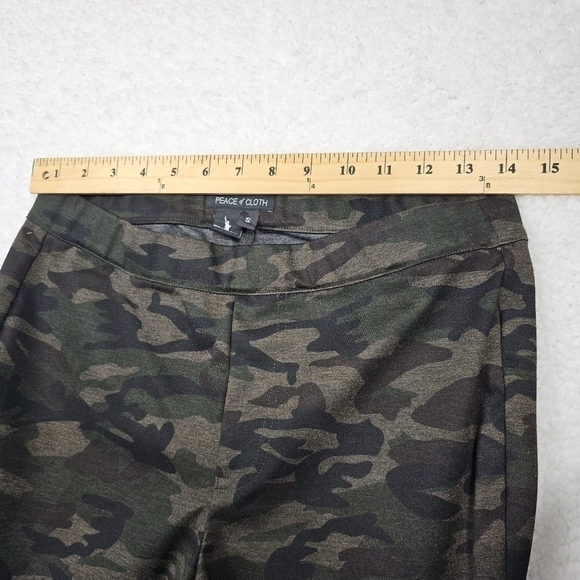 Peace of Cloth Camouflage Camelot Pant -Print Knit Size Small - Picture 4 of 11